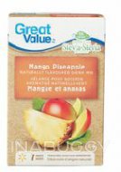 Great Value Mango Pineapple Naturally Flavoured Drink Mix (7PK) 63G