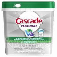 Cascade Platinum ActionPacs Dishwasher Detergent Fresh Scent (75PK)