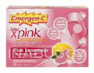 Emergen-C 1000 mg Vitamin C Pink Lemonade Vitamin And Mineral Supplement Effervescent Powder (30PK)