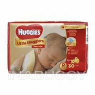 Huggies Little Snugglers Baby Diapers Size Preemie 30EA