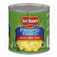 Del Monte Pineapple Tidbits 398ML
