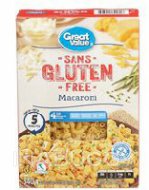 Great Value Sans Gluten Macaroni, 340 g