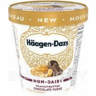 HÄAGEN-DAZS Sans prod. laitiers Beurre d’arachide et fondant au chocolat, 414 ml