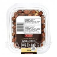 Raw hazelnuts ~200 g