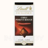 Lindt Excellence Chili Dark Chocolate ~100g