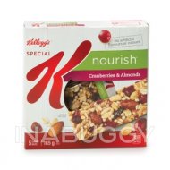 Kellogg‘s Nourish Cranberry Almond Bar 165 g