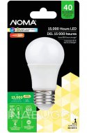 NOMA LED A15 40W E26 Base Dimmable Soft White Clear Bulb
