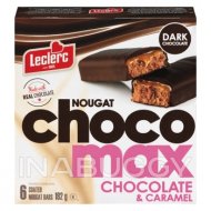 Leclerc Nougat Caramel Dark Chocolate Bar 192 g