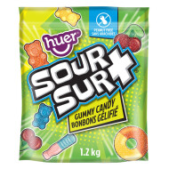 Huer Foods Inc. Sour Plus Gummy Candy ~1.2 kg