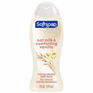 Softsoap Oat Milk & Vanilla Hypoallergenic Body Wash for Sensitive Skin 591 ml