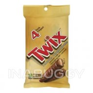 Twix Caramel Chocolate Bar (4PK) 200G
