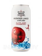 Muskoka Cliff Jump Cranberry Cider, 473 mL can