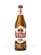Tyskie Beer, 500 mL bottle