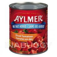 Aylmer No Salt Added Diced Tomatoes 796 ml