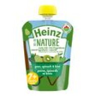 Organic Pear and Spinach Flavoured Purée for Babies ... 128 mL