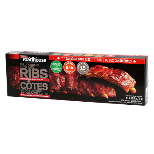 Cardinal Roadhouse Roadhouse Pork Back Ribs in Barbecue Sauce 908 g Costco, Сalgary Grocery