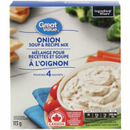 Great Value Onion Soup & Recipe Mix 1Ea