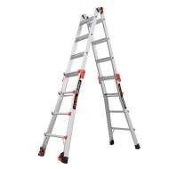 Little Giant MegaMax M17 Aluminum Multi-Position Ladder With Rock Locks 1Ea