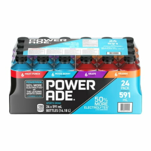 POWERADE Team Pack Sports Drink, 24 x 591 ml - Walmart, Montreal Grocery  Delivery