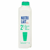 Nutrilait 2% Milk Fat Partly Skimmed Milk Jug, 1 L
