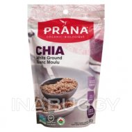 Prana Ground White Organic Chia Seeds 200 g