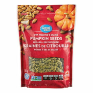 Great Value Dry Roasted & Salted Pumpkin Seeds ~350 g