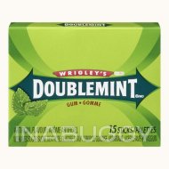 Wrigleys Doublemint Gum, 15 pieces