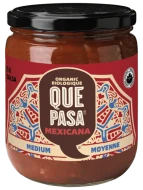 Que Pasa Medium Mexican Salsa Organic 420ml