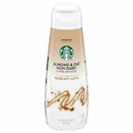 Starbucks Almond & Oat Non Dairy Hazelnut Latte Coffee Enhancer 828 ml