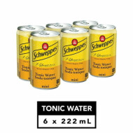 Schweppes Tonic Water ~6 x 10 fl oz