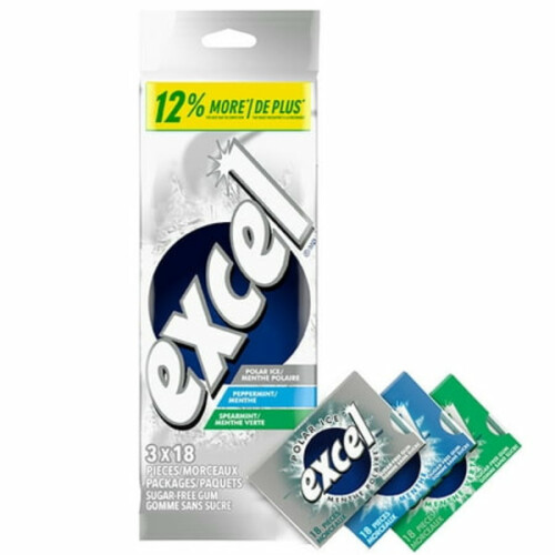 Excel SugarFree Chewing Gum Variety Pack 3 Count Walmart, Saskatoon