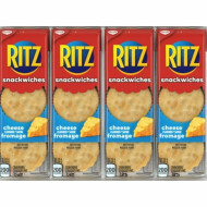 Ritz Crackers, Cheese Flavored, Snackwiches ~38 g