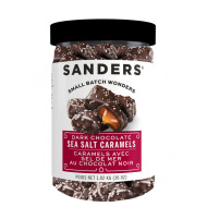 Sanders Dark Chocolate Sea Salt Caramels ~36 oz