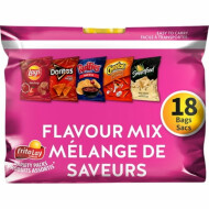 Frito Lay Flavour Mix Snacks Variety Pack 18 Count