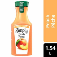 Simply Lemonade Peach Lemonade, 1.54 L