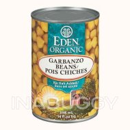 Eden Organic Garbanzo Beans ~398mL