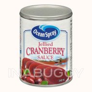 Ocean Spray Jellied Cranberry Sauce ~348mL