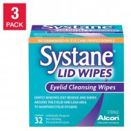Systane Eyelid Wipes 3 Count