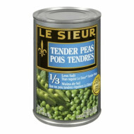 Le Sieur Less Salt Tender Peas 398 ml