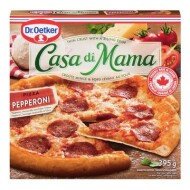 Frozen Pepperoni Thin Crust Pizza, Casa Di Mama 395 g