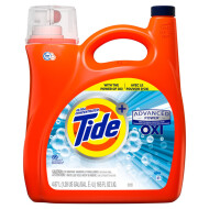 Tide Advanced Power Ultra Concentrated Liquid Laundry Detergent With Oxi, 4.87 L