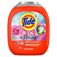 Tide Laundry Detergent With Downy April Fresh Pods 104 Count