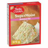 Betty Crocker Super Moist Delights Rainbow Chip Cake Mix ~375 g