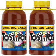 Tostitos Medium Salsa, 2 X 1.21 L