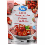 Great Value Sliced Strawberries ~600 g