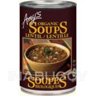 Amy‘s Soup Organic Lentil 398ML