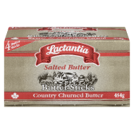 Lactantia Butter Sticks Salted 454gm 1 Ea