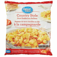 Great Value Country Style Diced Hashbrown Potatoes 1Ea