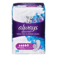 Long Length Heavy Absorbency Incontinence Pads, Disc... 39 un