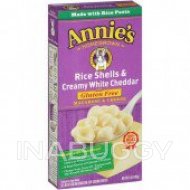Annie‘s Homegrown Rice Shells & White Cheddar 170G